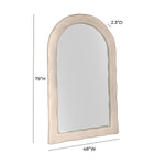 TOV Furniture Kaia Textured Floor Mirror