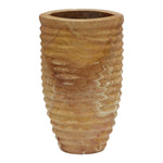 TOV Furniture Saava Ribbed Stone Vase