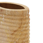 TOV Furniture Saava Ribbed Stone Vase