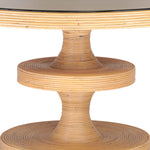 TOV Apollonia Rattan Round Dining Table