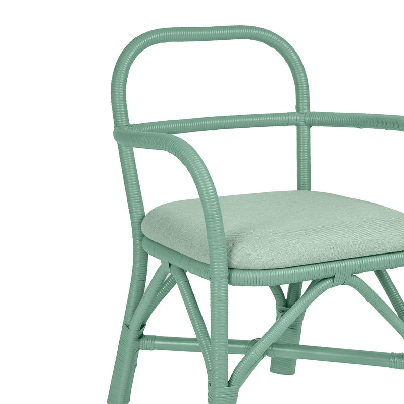 TOV Furniture Ginny Rattan Outdoor Dining Chair