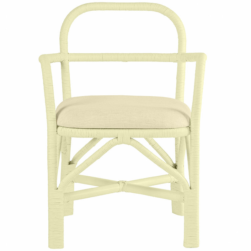 TOV Furniture Ginny Rattan Outdoor Dining Chair