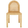 TOV Furniture Amara Rattan Arched Back Dining Chair