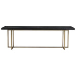 TOV Furniture Mason Black Dining Table