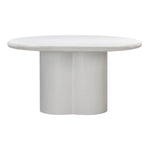 TOV Furniture Elika Faux Plaster Round Dining Table