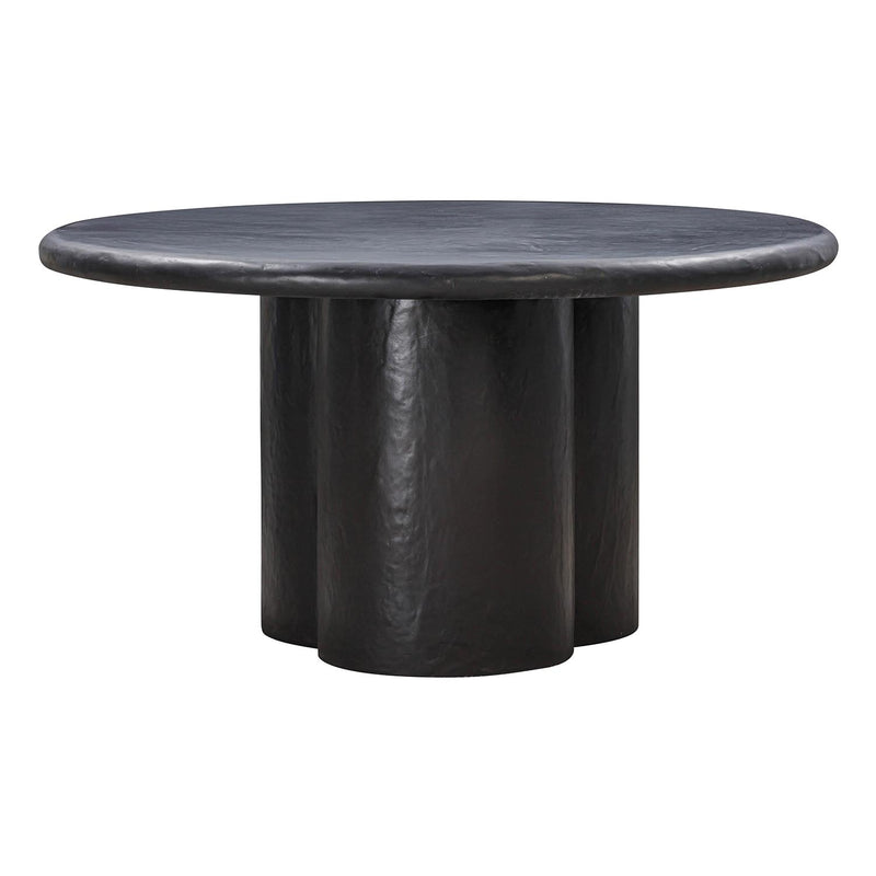 TOV Furniture Elika Faux Plaster Round Dining Table