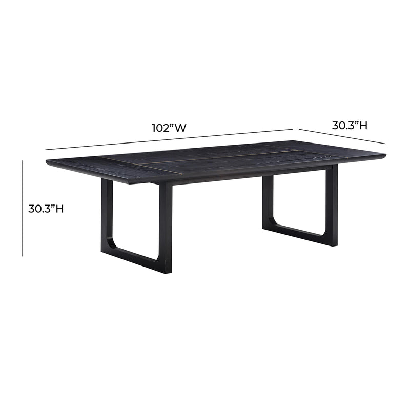 TOV Furniture Shiloh Ash Rectangular Dining Table