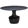 TOV Furniture Gevra Acacia & Faux Plaster Round Dining Table