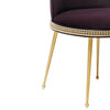 TOV Furniture Harley Velvet Dining Chair