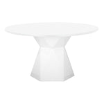 TOV Furniture Iris Glass Dining Table