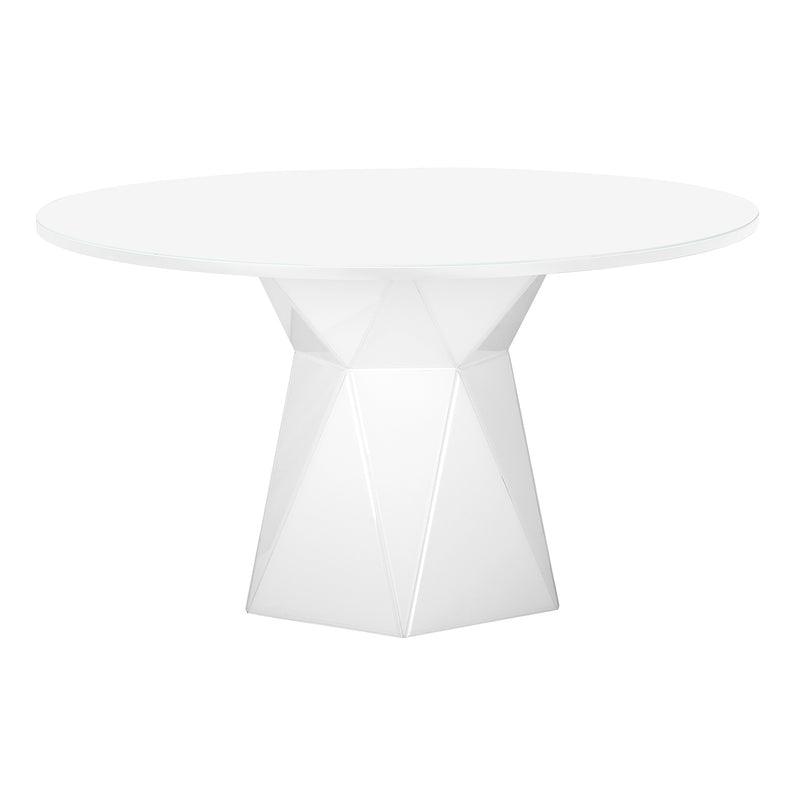 TOV Furniture Iris Glass Dining Table