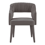 TOV Furniture Zora Cream Velvet Dining Chair