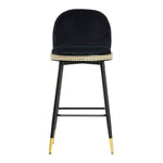 TOV Furniture Harley Velvet Bar Stool