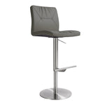 TOV Furniture Paddy Vegan Leather Adjustable Bar Stool