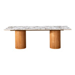 TOV Furniture Tamara Ceramic Rectangular Dining Table