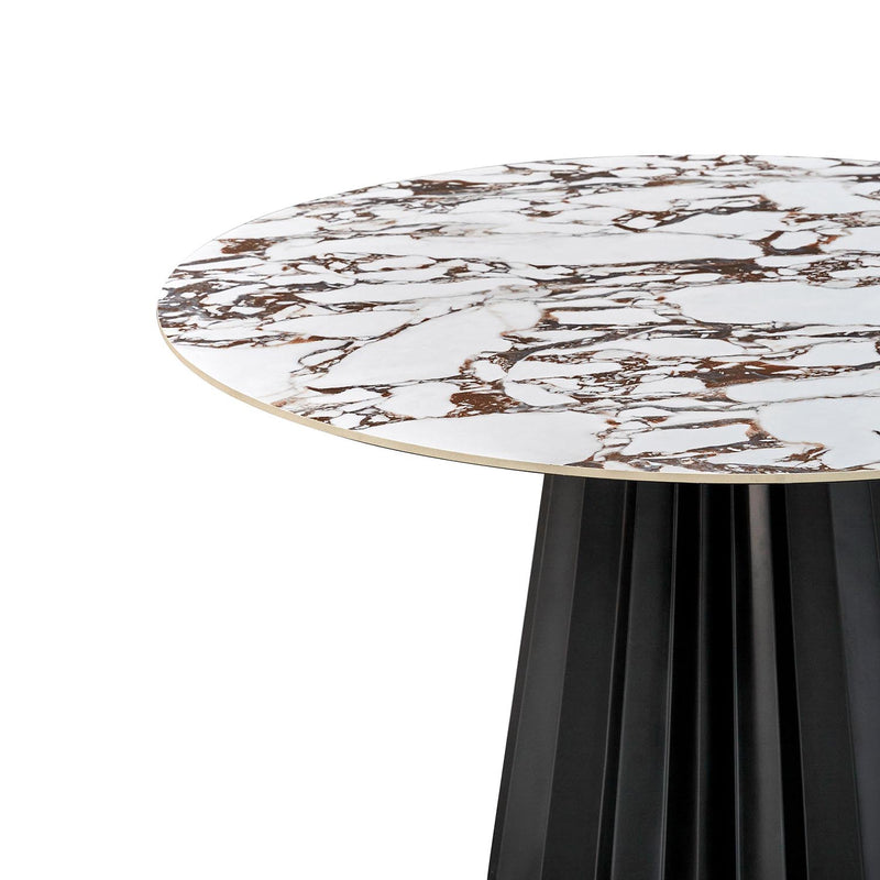 TOV Furniture Jimena Ceramic Round Dining Table