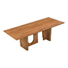 TOV Furniture Satra Walnut Rectangular Dining Table