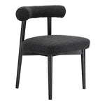 TOV Spara Black Boucle Side Chair