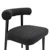 TOV Spara Black Boucle Side Chair