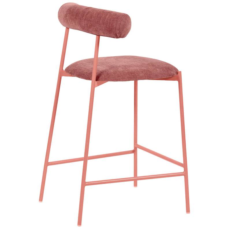 TOV Furniture Liliana Velvet Counter Stool