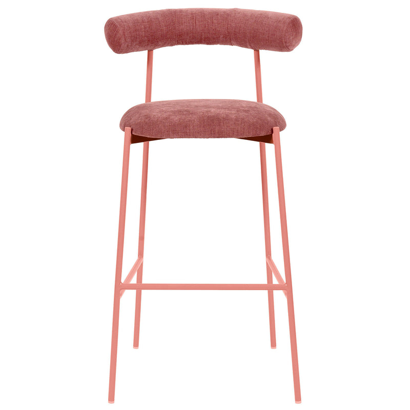 TOV Furniture Liliana Velvet Bar Stool