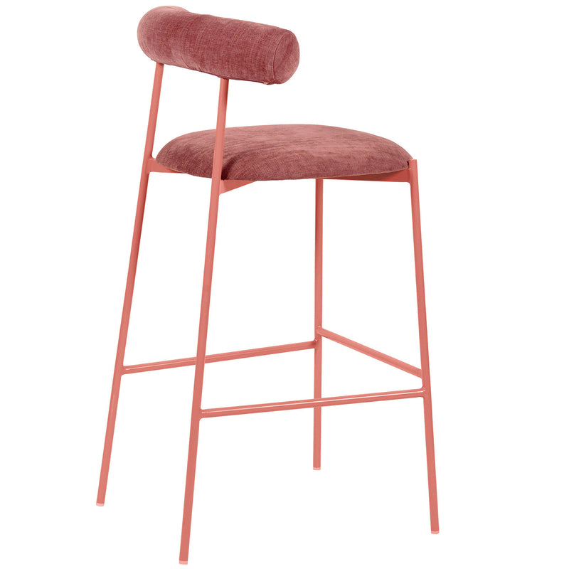 TOV Furniture Liliana Velvet Bar Stool