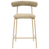 TOV Furniture Liliana Velvet Counter Stool