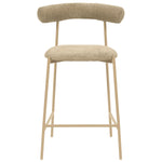 TOV Furniture Liliana Velvet Counter Stool