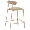 TOV Furniture Liliana Velvet Counter Stool