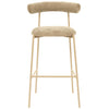 TOV Furniture Liliana Velvet Bar Stool