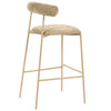 TOV Furniture Liliana Velvet Bar Stool