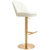 TOV Furniture Venus Adjustable Swivel Stool