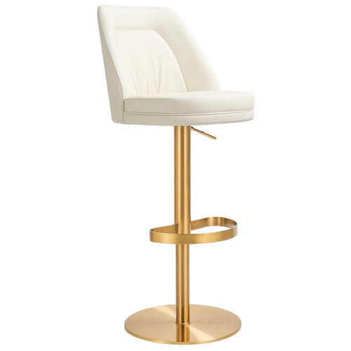 TOV Furniture Maven Adjustable Swivel Stool