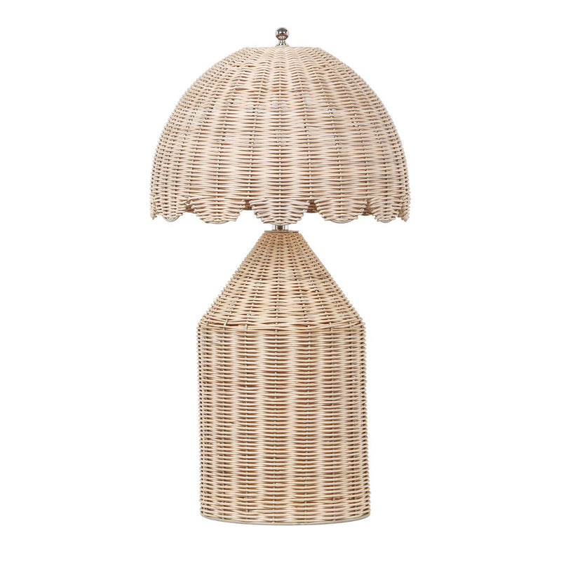 TOV Furniture Willa Rattan Table Lamp