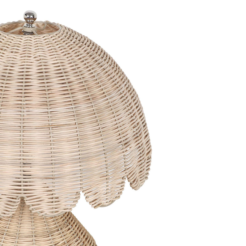 TOV Furniture Willa Rattan Table Lamp