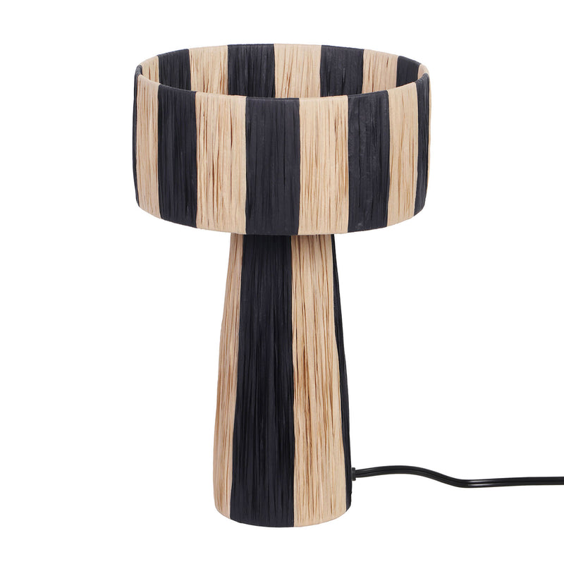 TOV Furniture Shelby Raffia Two Tone Table Lamp