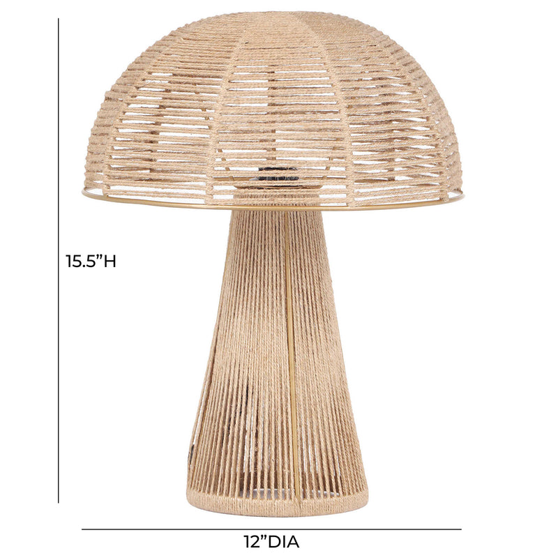 TOV Furniture Oddy Jute Table Lamp