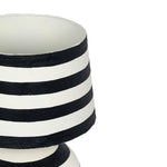 TOV Furniture Positano Striped Papier Mache Table Lamp