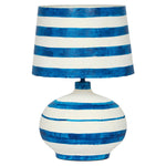 TOV Furniture Positano Striped Papier Mache Table Lamp