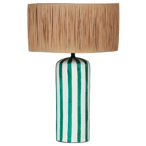 TOV Furniture Ravello Striped Papier Mache Table Lamp