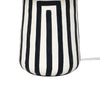 TOV Furniture Minori Striped Papier Mache Table Lamp