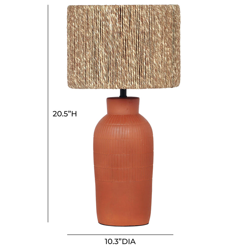 TOV Furniture Strani Terracotta Table Lamp