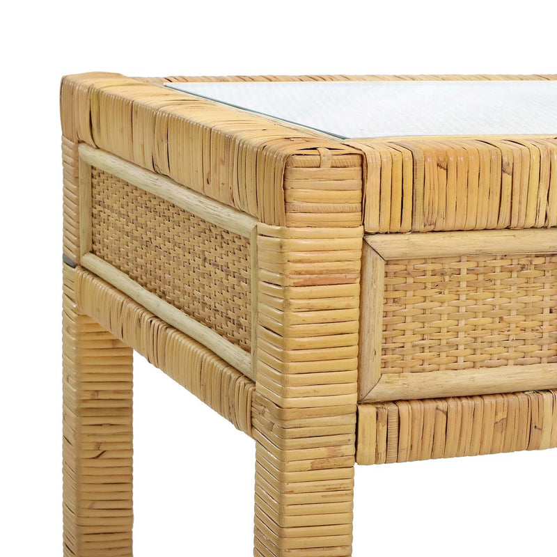 TOV Furniture Amara Rattan Desk