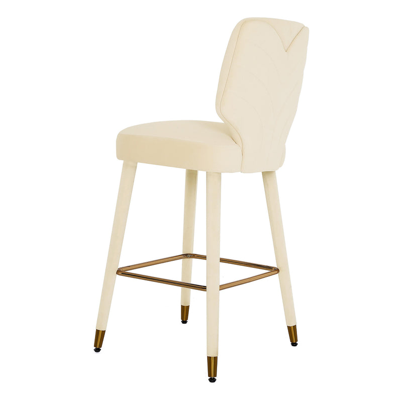 TOV Furniture Athena Velvet Bar Stool