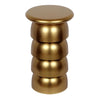 TOV Furniture Sasha Gold Side Table