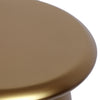 TOV Furniture Sasha Gold Side Table