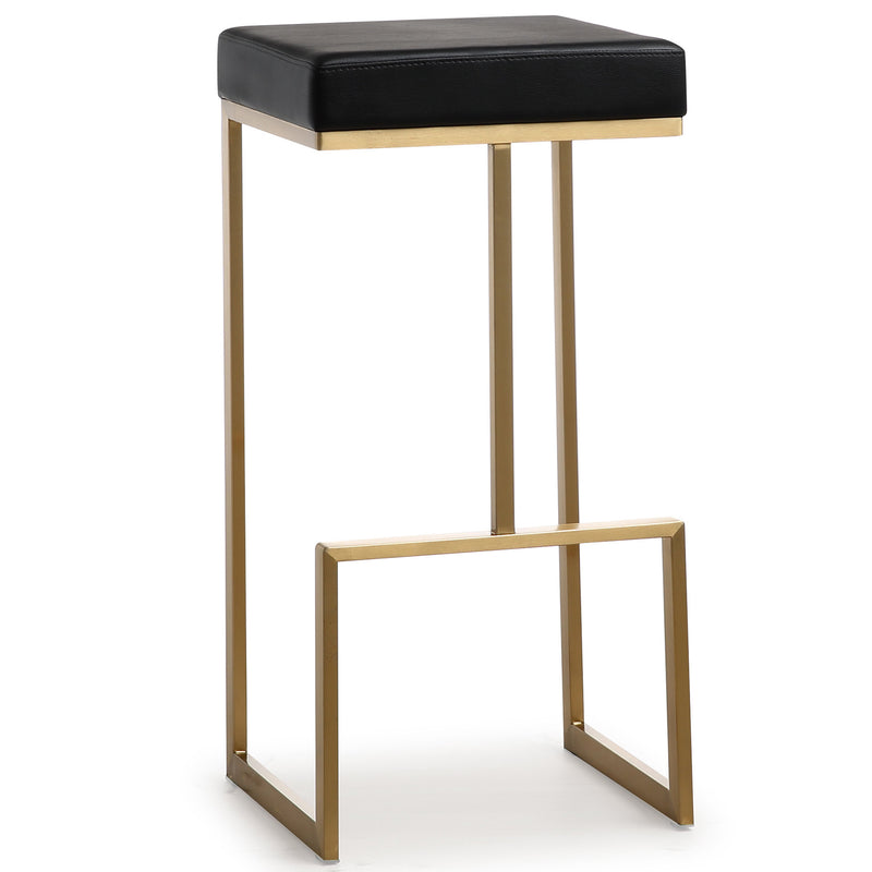 TOV Furniture Ferrara Stainless Steel Barstool