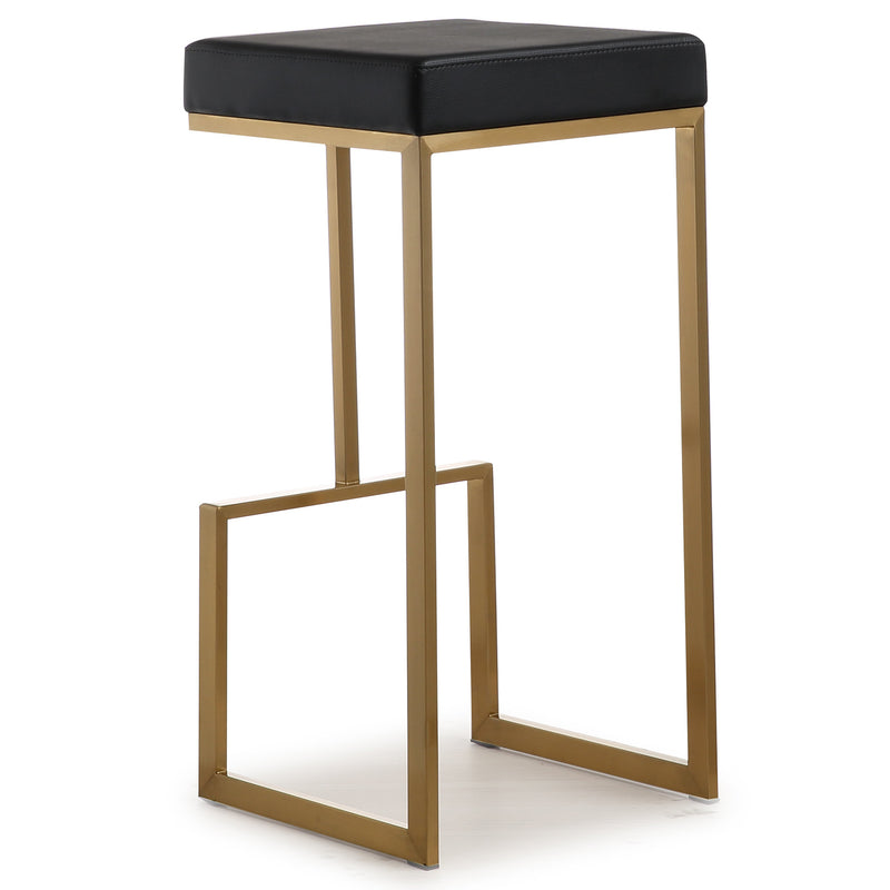 TOV Furniture Ferrara Stainless Steel Barstool