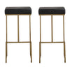 TOV Furniture Ferrara Stainless Steel Barstool