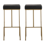 TOV Furniture Ferrara Stainless Steel Barstool